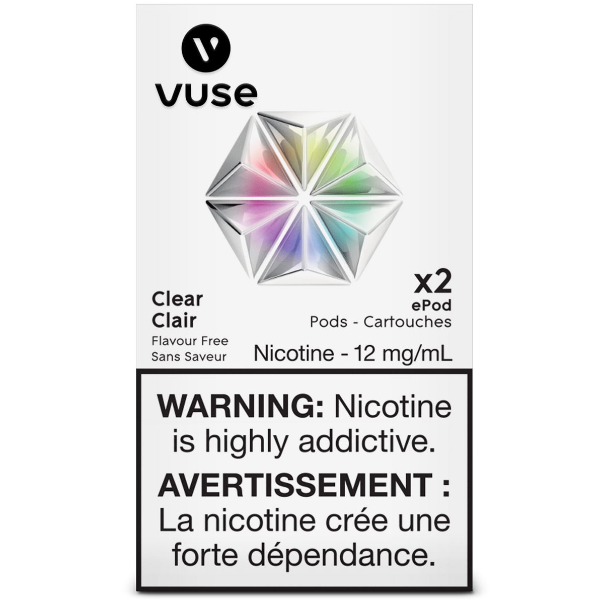 GOUSSES VUSE EPOD CLAIRES (SANS SAVEUR) Canada Vape Club GOUSSES VUSE EPOD CLAIRES (SANS SAVEUR) Canada Vape Club