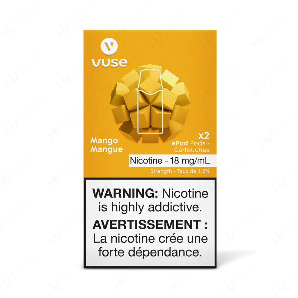 vuse epod caps blushed mango VUSE EPOD MANGO – Canada Vape Club