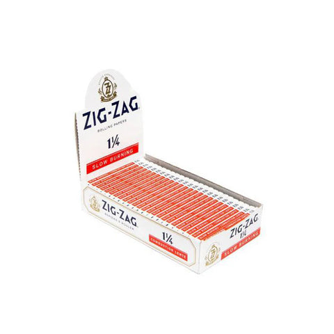 ZIG ZAG ROLLING PAPERS- WHITE - 1 1/4