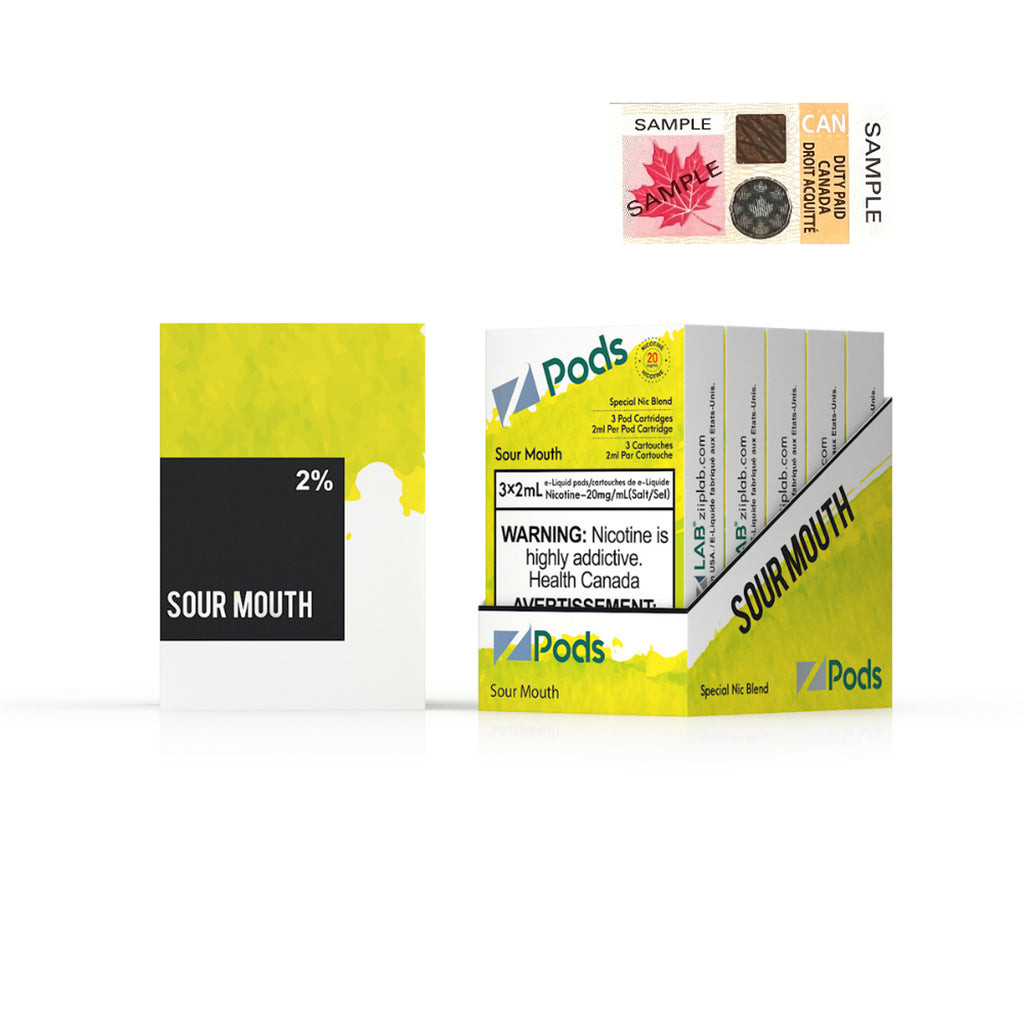 Z PODS 2% SPECIAL NIC BLEND PODS Canada Vape Club Z PODS 2% SPECIAL NIC BLEND PODS Canada Vape Club