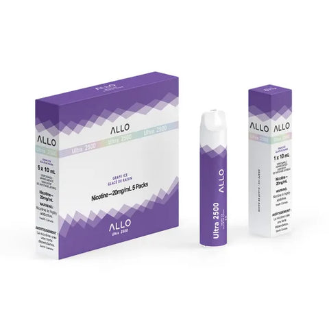 ALLO ULTRA 2500 GRAPE ICE 20MG