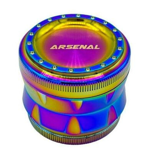 ARSENAL RASTA FADED - 63MM 4-PIECE GRINDER